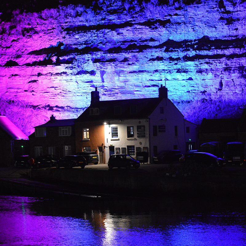 James Marshall - Lighting Designer; Staithes Arts & Heritage Festival 2025